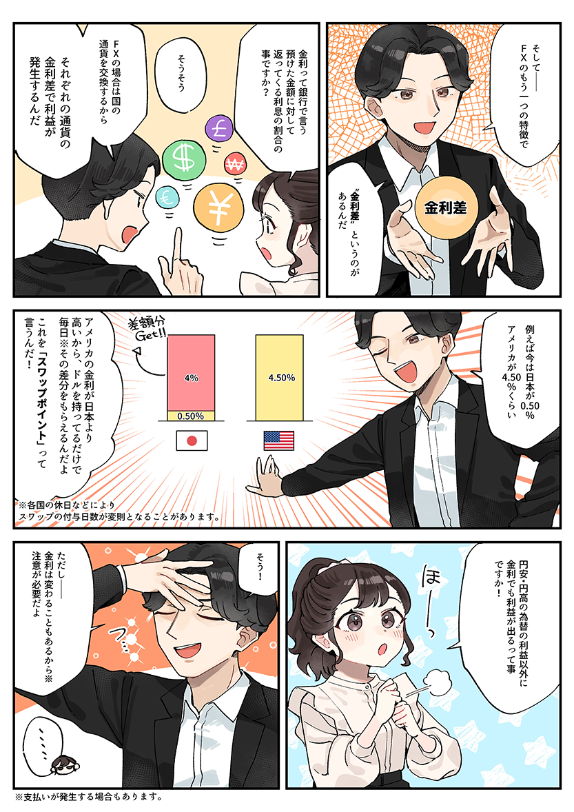 page4　金利差とスワップポイント